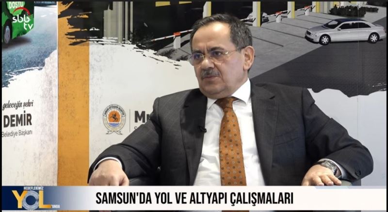 Başkan Demir : Kendi imkanlarımızla yol yapıp verimliliği 3 kat artırdık