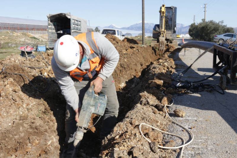 Kadriye’de 2 milyon TL’lik  yeni içme suyu hattı
