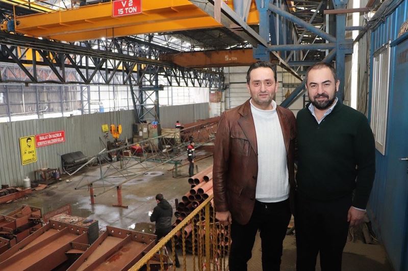 BAŞKAN YANMAZ’DAN AKTEZ YAPI’YA ZİYARET