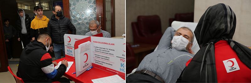 Büyükşehir’den Kızılay kan bağışına destek