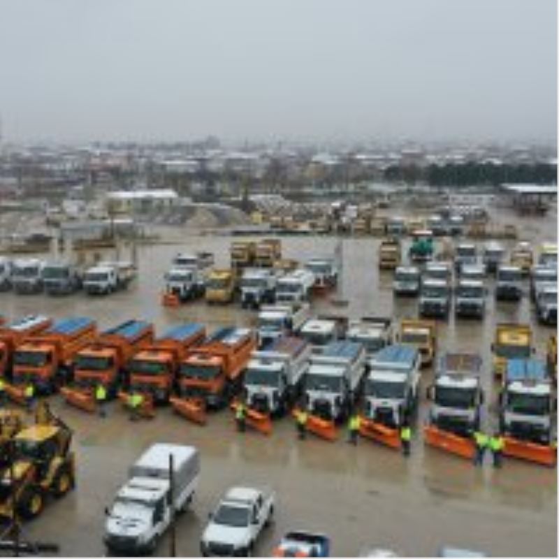 Büyükşehir’de kar alarmı