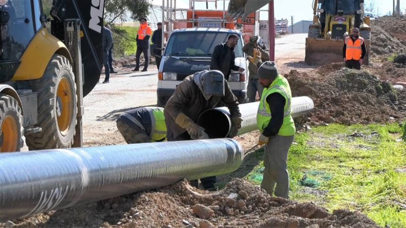 Büyükşehir Belediyesi Alanya’nın eskiyen içme suyu alt yapısını yeniliyor     55 milyonluk yatırım