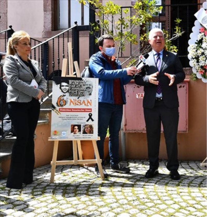 Özuslu: “Öldürülen gazetecilerin anısının önünde saygıyla eğiliyorum”