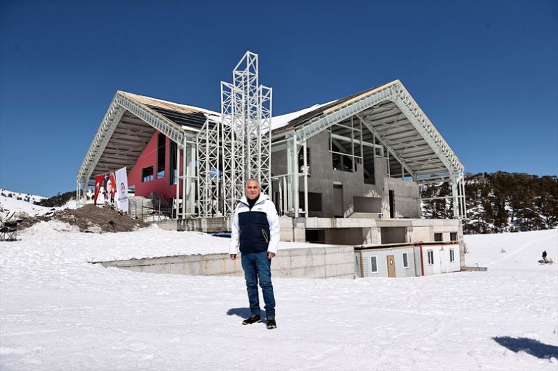 Büyükşehir’den Denizli Kayak Merkezi’ne yeni sosyal tesis