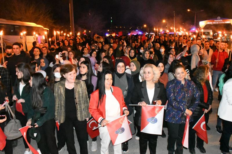 Türk Polis Teşkilatının Kuruluşunun 177. Yıl Dönümü ve 10 Nisan Polis Haftası Kapsamında Fener Alayı Düzenledi