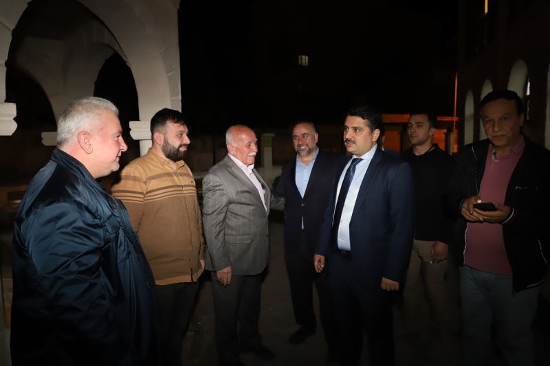 Kaymakam / Belediye Başkan V. Mehmet Tunç, İlçemiz Şah Mahallesinde Yapımı Tamamlanan Şencerşah Camisini Yerinde İnceledi.