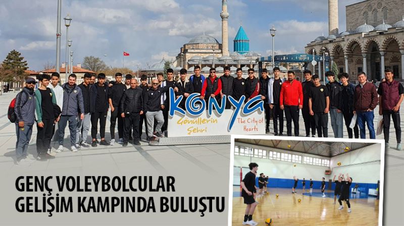 Genç Voleybolcular Gelişim Kampında Buluştu