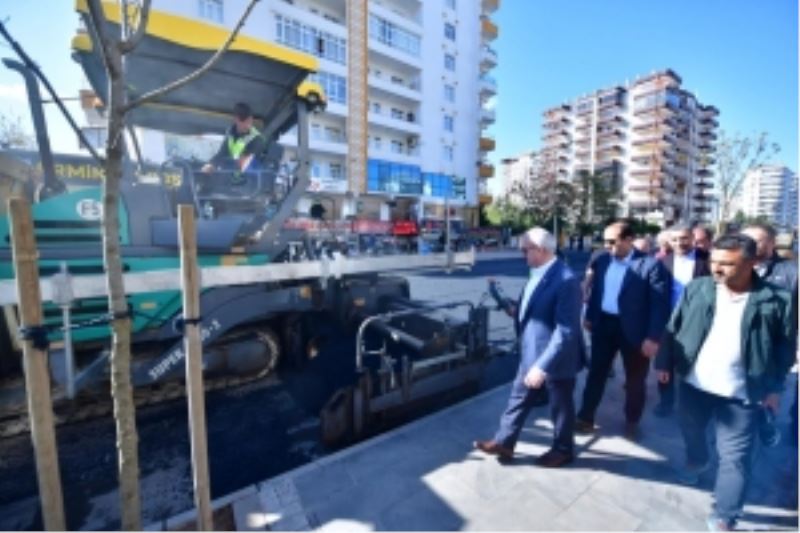 Karaloğlu kentteki çalışmaları denetledi