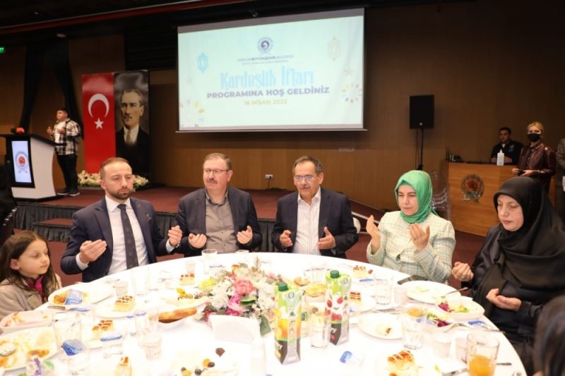 Büyükşehirden Kardeşlik İftarı