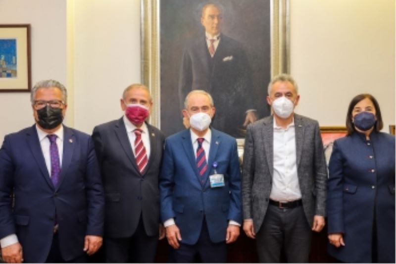 VEKİLLERDEN BÜYÜKERŞEN’E ZİYARET