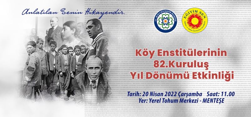 Büyükşehir’den köy enstitüleri için anlamlı etkinlik