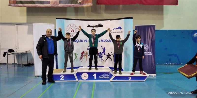 İnegöl Belediye Spor Kulübü Güreş Sporcuları Bursa’ya Damga Vurdu