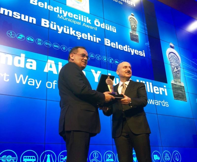 Büyükşehir’in vizyon projesine ödül
