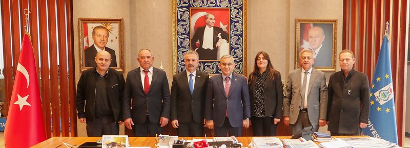 TÜRK YEREL HİZMET SEN GENEL BAŞKANI ERDEN’DEN ZİYARET