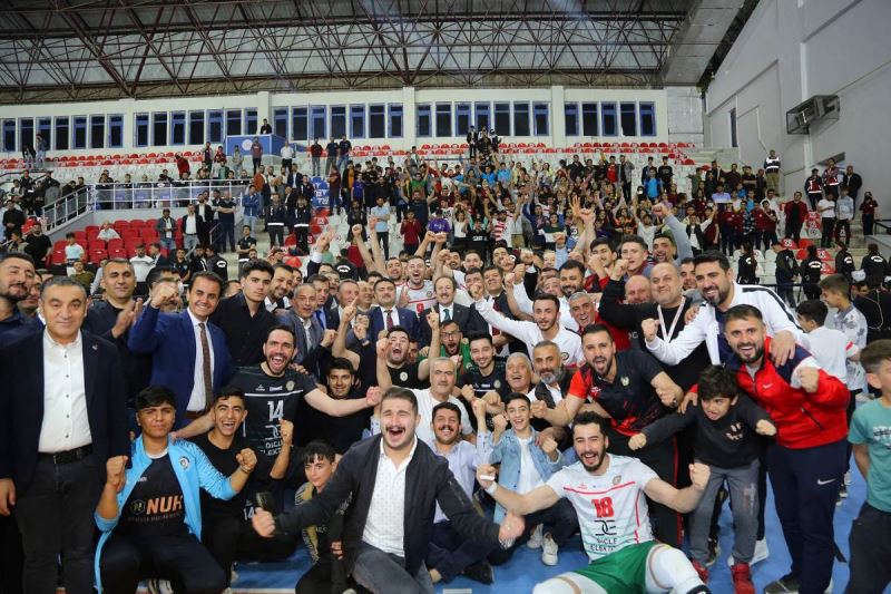 Allpower Akü Cizre Belediyespor, Spor Toto’yu 3-1’lik Skorla Yenerek Avrupa Kupalarına Katılma Hakkı Kazandı.