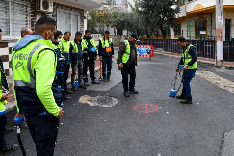 MESKİ, İçmesuyu Sızıntı Ekipleri İle Çalışmalarına Tüm İlçelerde Hız Verdi
