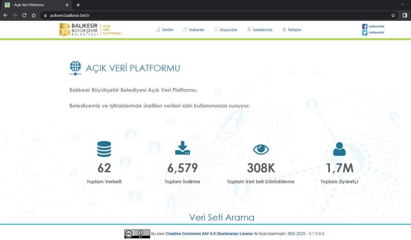 BBB’nin Açık Veri Portalı’nı 1.7 Milyon Kişi Ziyaret Etti