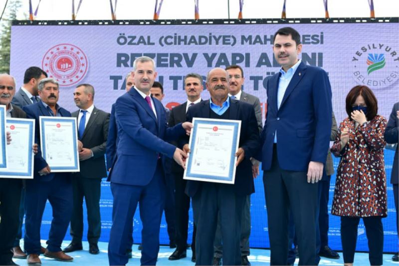 “Cumhurbaşkanımıza ve Bakanımıza Teşekkür Ediyoruz”