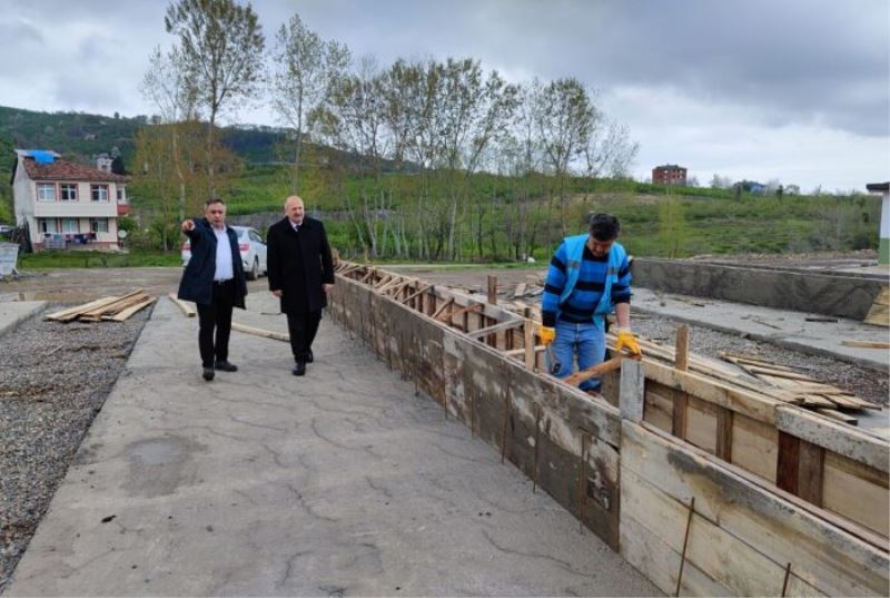 ÜNYE HAYVAN PAZARI SİLBAŞTAN YENİLENİYOR