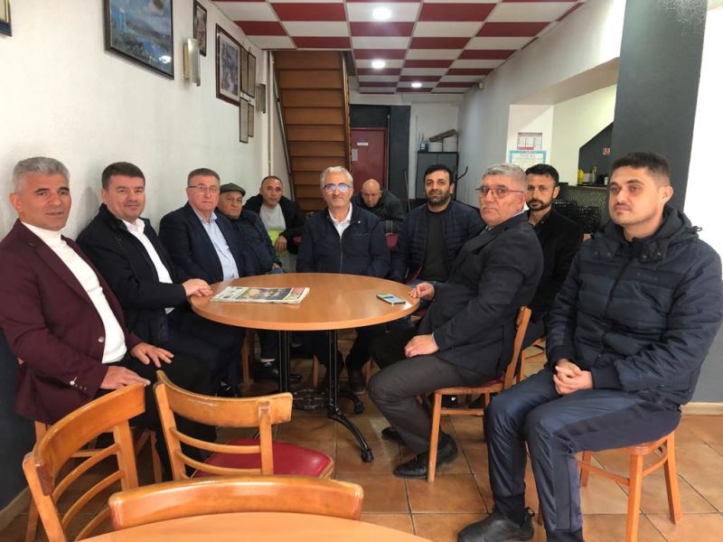 BAŞKAN DİNÇER, FRANSA’DA AKSARAYLILARLA BULUŞTU
