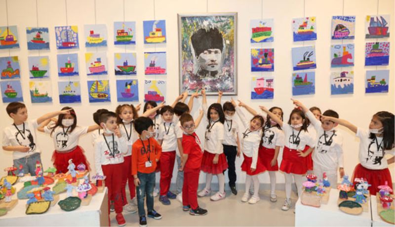 Çankayalı Miniklerden Dünyayı Buluşturan Sergi