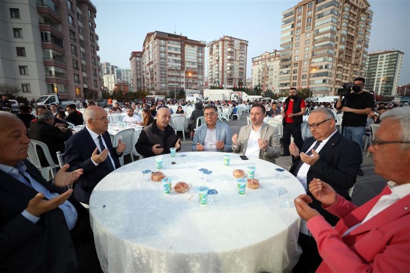 Yahyalar Sakinleri Aynı Sofrada Buluştu