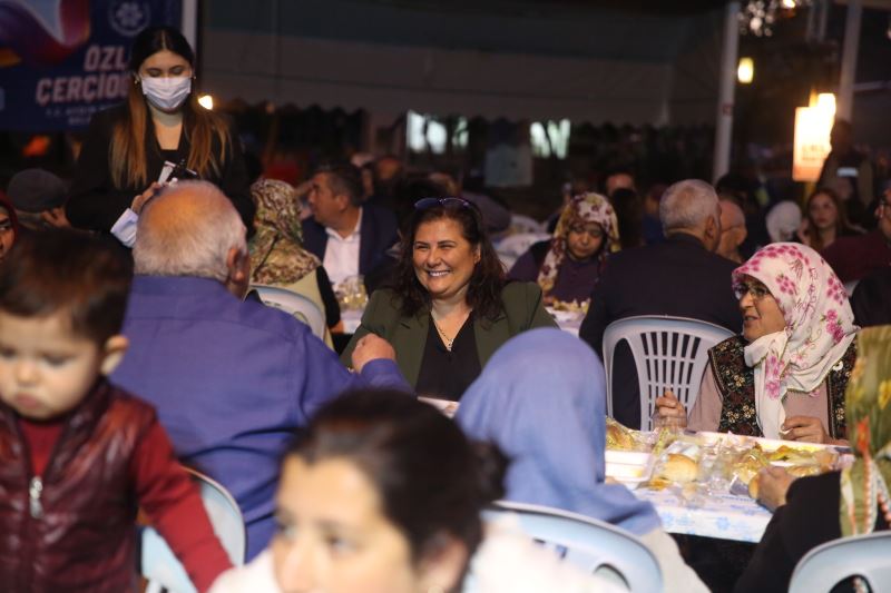 BAŞKAN ÇERÇİOĞLU ÇAKIRBEYLİ’DE İFTARA KATILDI