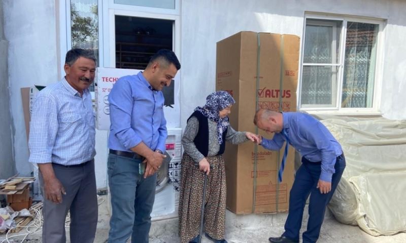 Büyükşehir’in Sosyal Eli Mevliye Teyzeye Uzandı
