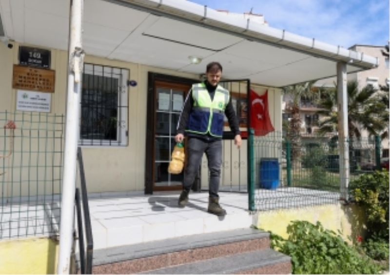 Buca’da 1 yılda 4 bin 412 litre atık yağ toplandı