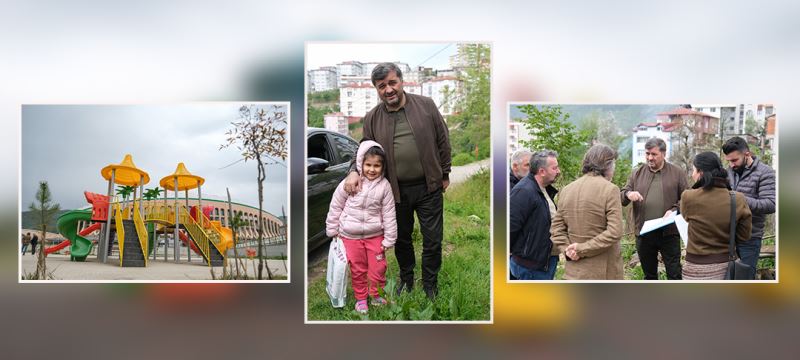 ŞEHRİMİZİ PARKLARLA DONATIYORUZ, YEŞİL ALANLARIMIZI ARTIRIYORUZ