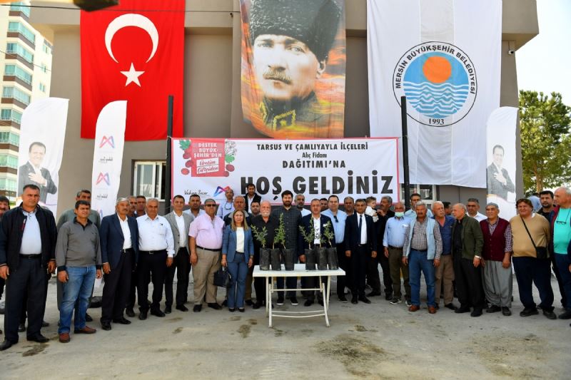 Mersin Büyükşehir’den Tarsus Ve Çamlıyayla’daki Üreticilere Alıç Fidanı