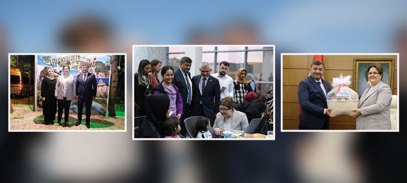 BAKAN YANIK BELEDİYENİN DÜZENLEDİĞİ HALK İFTARINA KATILDI