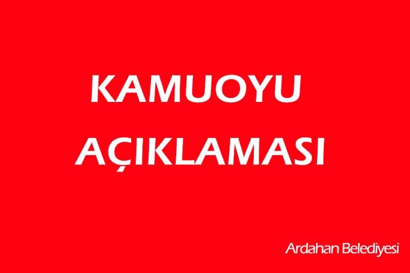 KAMUOYU AÇIKLMASI