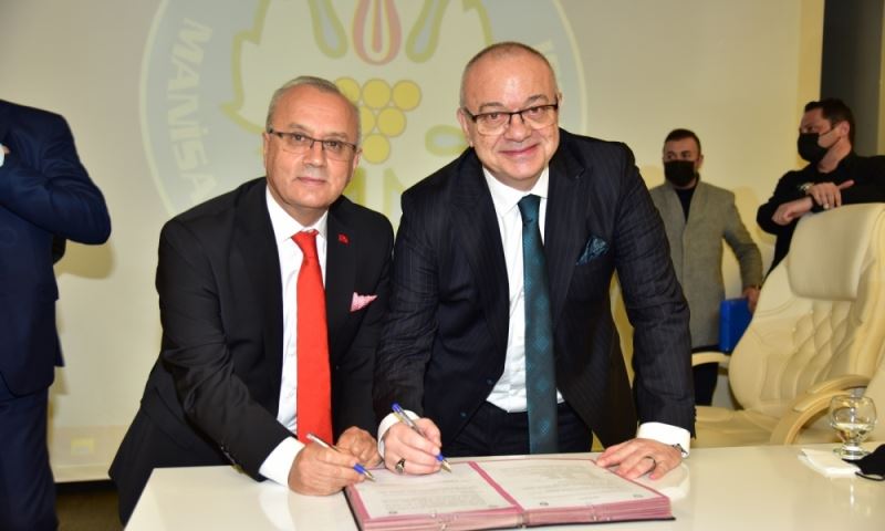 Salihli İlçesi İçin Protokole İmzalar Atıldı