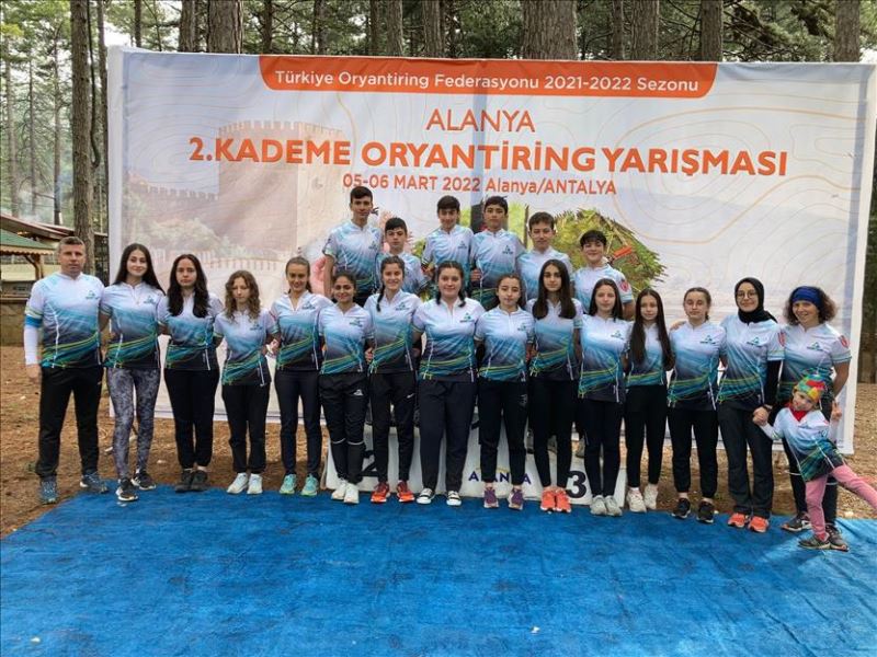 Oryantiring Sporcuları 13 Madalyayla Döndü