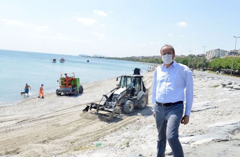 AVCILAR HALK PLAJLARINA KAVUŞUYOR