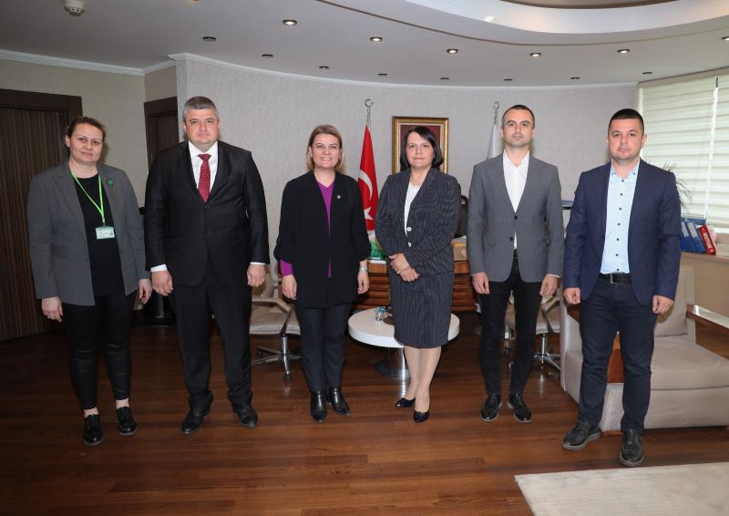 BAŞKAN HÜRRİYET, BULGARİSTANLI MEVKİDAŞINI AĞIRLADI