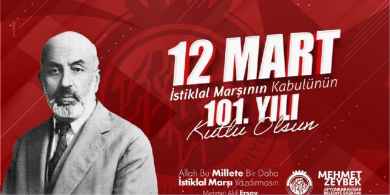 İSTİKLAL MARŞI HÜR OLMANIN BİR İFADESİDİR