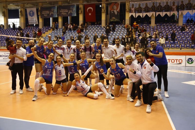 AYDIN’IN SULTANLARI BOLU’YA GEÇİT VERMEDİ: 3-0