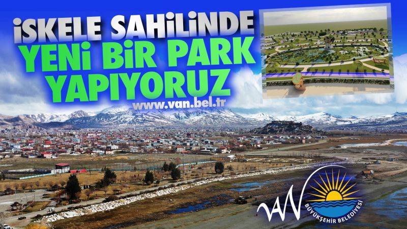 İSKELE SAHİLİNDE YENİ BİR PARK YAPIYORUZ