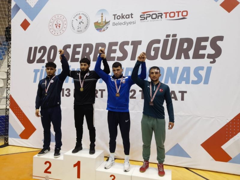 Çankırı Belediyespor Güreşçisinden Türkiye 3.lüğü
