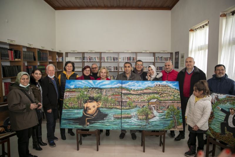 Gazi Çiftliği’nde Ressam Nazan Kundak Sergisi
