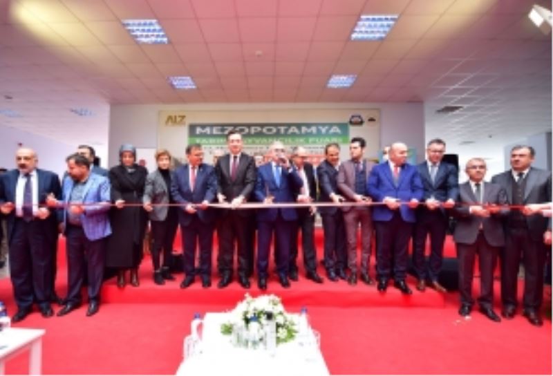 Vali Karaloğlu, 13. Mezopotamya Tarım Hayvancılık Fuarı açılış törenine katıldı