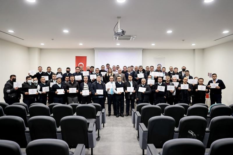 Büyükşehir Ulaşım A.Ş’de eğitim çalışmaları sürüyor