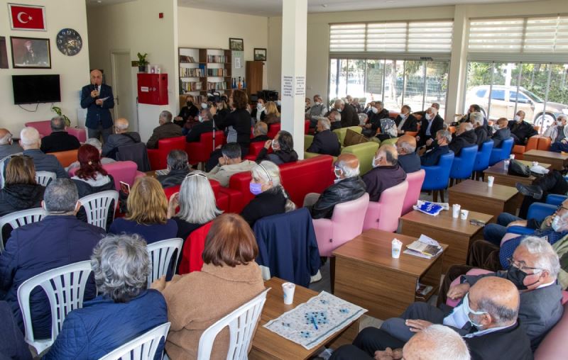 ‘Bozkırın Tezenesi’nin Hayatı Büyükşehir Emekli Evi Üyelerine Anlatıldı