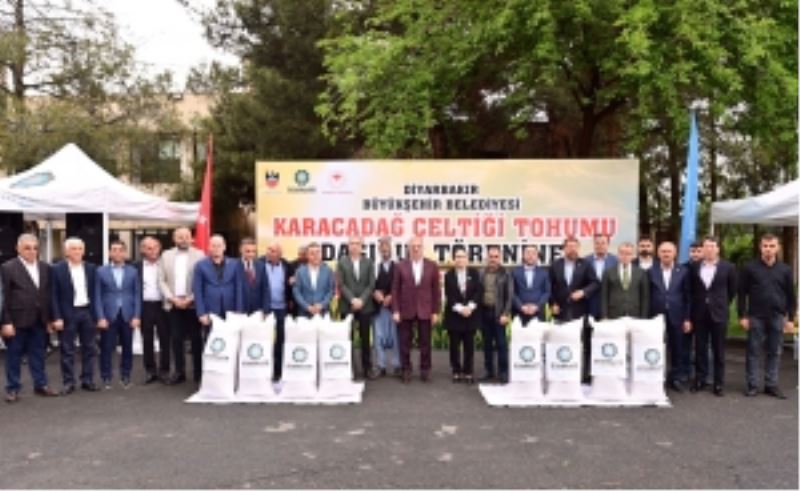 Diyarbakırlı çiftçilere çeltik tohumu desteği