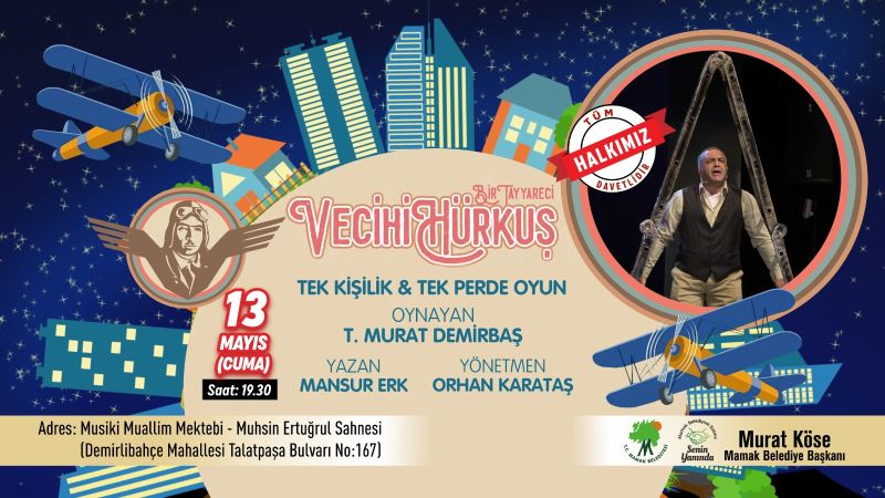 Hürkuş Mamak’a Kanat Çırptı