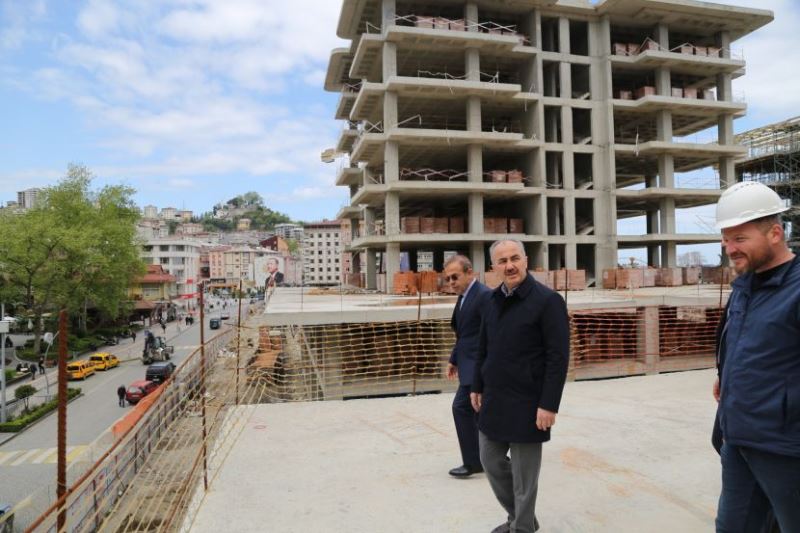 BELEDİYE BLOKLARI VE TAŞLIDERE KENTSEL DÖNÜŞÜM PROJELERİ YIL SONUNDA TAMAMLANIYOR