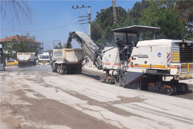 Akyazı Kuzuluk’ta örnek cadde