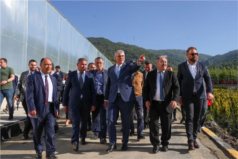 Büyükşehir’den peyzaj ve süs bitkiciliği için dev adım